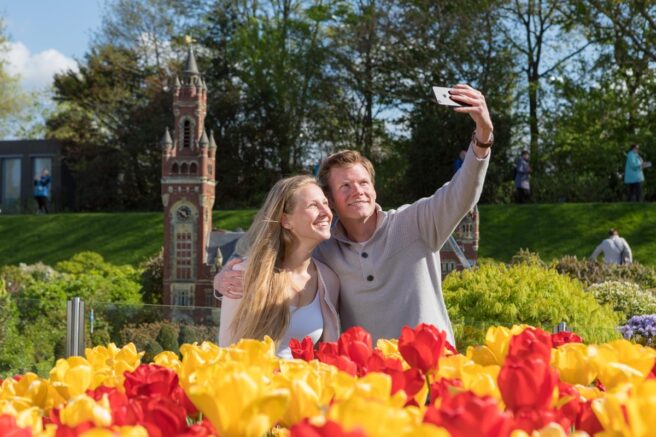 Madurodam Voorjaarskit Bloemen stel in Madurodam