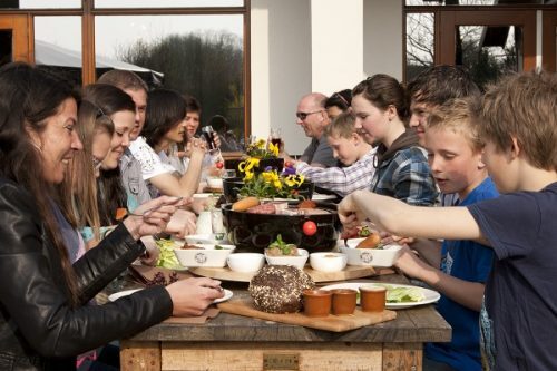 Fondue in snowworld 2 2