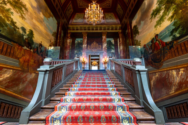 Grote trap foto paleis het loo
