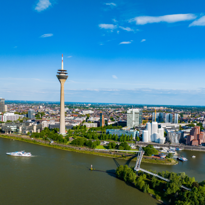 Vinea naar Düsseldorf