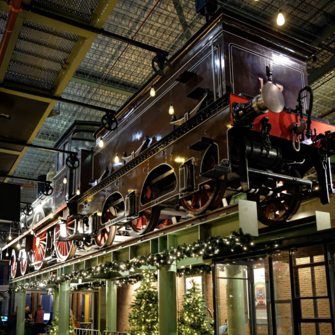 Winter Station Spoorwegmuseum