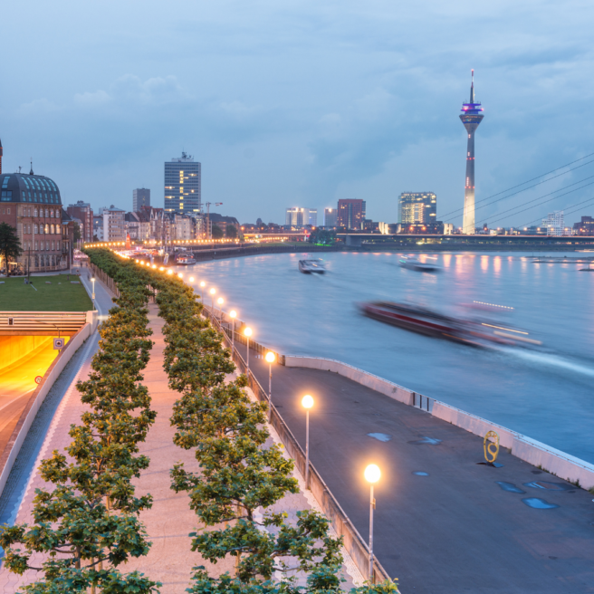 Dusseldorf skyline